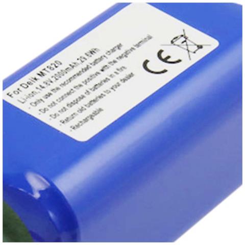 Batteria Per Robot Aspirapolvere Deik Mt820 Li-ion 14,8v 2000mah 29,6wh - Foto 2
