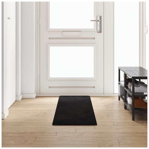 Runner in Moquette Nero 50 x 250 cm 100% Polipropilene Tuft - Foto 2