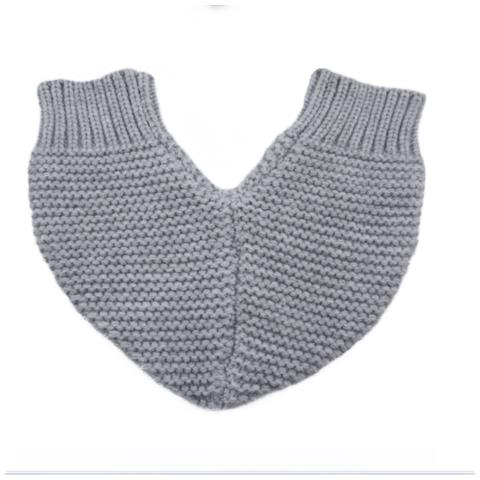 Guanti Caldi Per Coppie - Guanti Invernali In Maglia Di Cotone Tinta Unita Grey - Foto 2