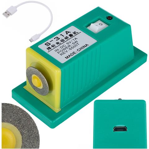 Affilatrice Per Elettrodi S-31a 5w - Precisione E Durata | Materiale In Lega Di Tungsteno | Alimentazione Usb - Foto 1