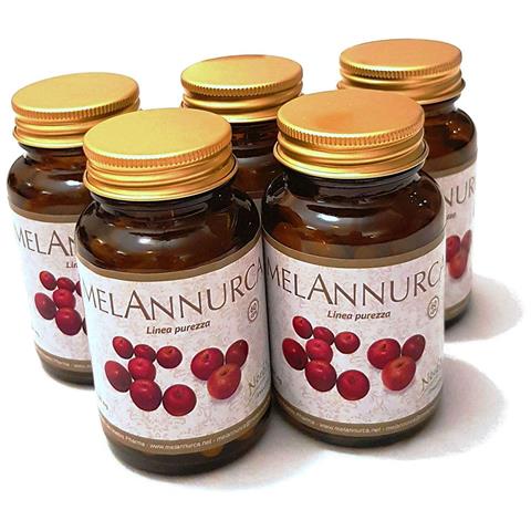 Melannurca 60 Capsule - Estratto di Mela Annurca - Capelli, Bellezza e Benessere Quotidiano (Confezione quintupla) - Foto 1