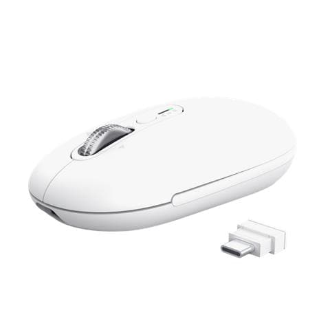 Trust Seron Slim Multi, Ambidestro, Ottico, RF senza fili + Bluetooth, 3200 DPI, Bianco - Foto 2