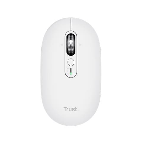 Trust Seron Slim Multi, Ambidestro, Ottico, RF senza fili + Bluetooth, 3200 DPI, Bianco - Foto 1
