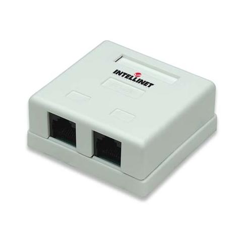 IWP-MD SC-2FT - Presa a Muro con 2 Porte RJ45 Cat. 5E UTP - Foto 2