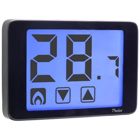 Thalos Termostato touch screen (Nero)  - Foto 2