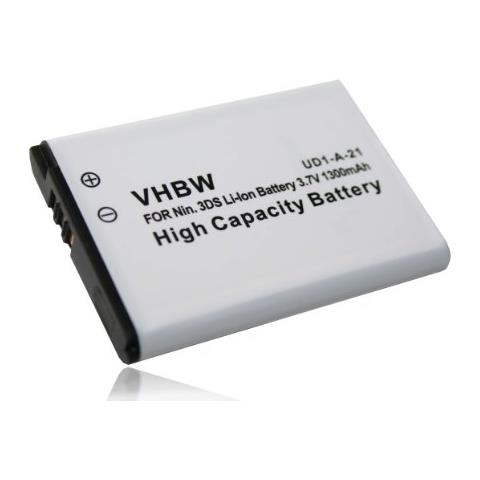 Batteria Li-ion 1300mah Adatta Nintendo 3ds (ctr 001, Min-ctr-003), Nintendo Switch Pro Controller Sostituisce C / Ctr-a-ab - Foto 1