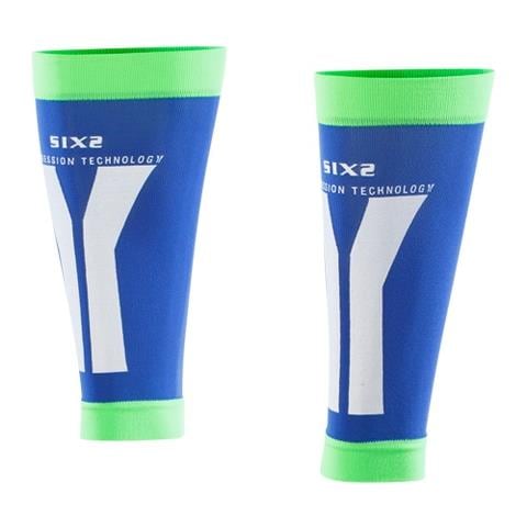 C0calfmvefi Six2 Calf Fascia Polpaccio Compressiva Blue / green M - Foto 1