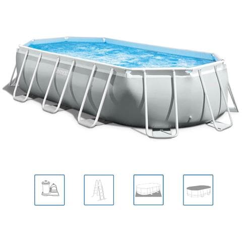 Prism Frame Set Piscina Ovale 503x274x122 Cm 26796gn - Foto 1