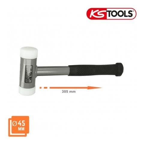 Mazzuola Antirimbalzo - Testa Intercambiabile - 990 G - 140.5274 - Foto 1