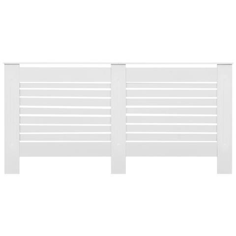 Copertura per Radiatore Bianca 172x19x81,5 cm in MDF - Foto 2