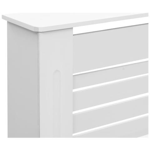 Copertura per Radiatore Bianca 172x19x81,5 cm in MDF - Foto 6
