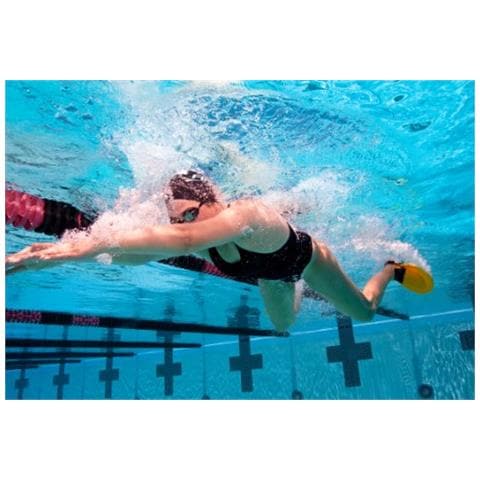 Finis Positive Drive Pinne Per Allenamento, Giallo, 31-33 - Foto 3