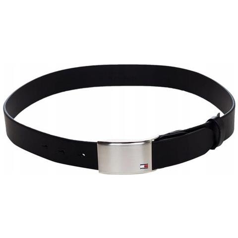 Cintura Uomo Th Plaque Belt 3.5 Black / bla Am0am01995002.115 - Foto 2