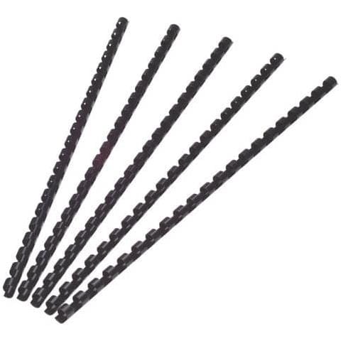 Dorsi A Spirale A4 Nero 6 Mm Conf. 100 Pezzi - Kf24016 - Foto 1