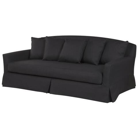 Divano 3 Posti Nero Sfoderabile Gilja - Foto 6