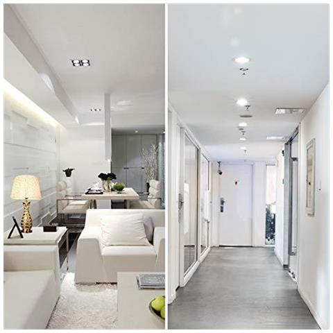 Gu10 Lampadina d Il Bianco Freddo 5000k 50w Faretto Alogeno Equivante 5w 450lm Risparmio Energetico Lampadine 100 Angolo Del Raggio Ca 220v-240v Non Dimmerabi Confezione Da 5 - Foto 2