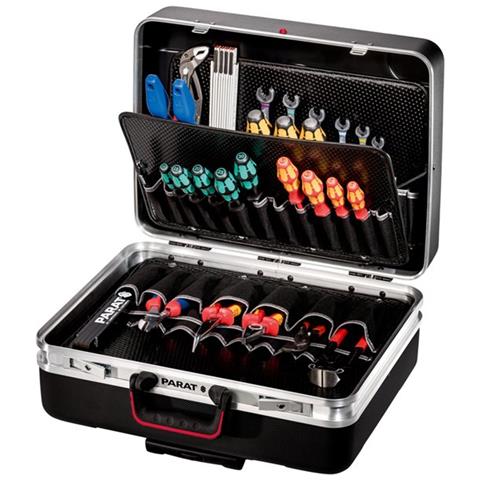 535500171 cassetta per attrezzi Nero Alluminio, Plastica - Foto 1