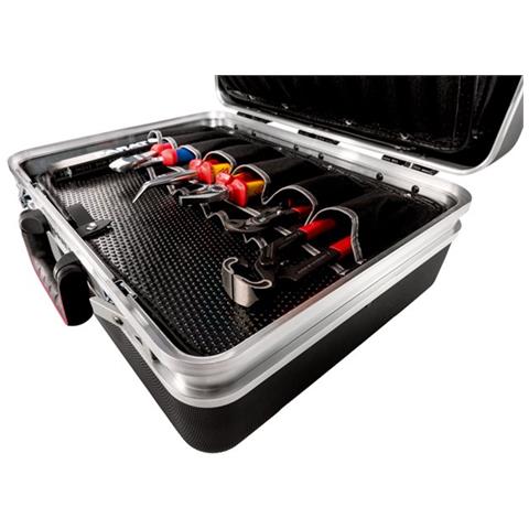 535500171 cassetta per attrezzi Nero Alluminio, Plastica - Foto 6