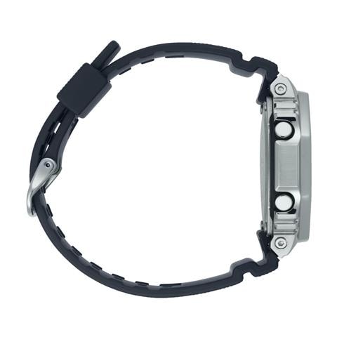 wr: 20 atm cassa: 44.5 mm genere: uomo materiale cassa: acciaio & resina materiale cinturino: resina movimento: quarzo funzioni: multifunzione vetro: minerale tipo prodotto: orologio da polso confezione: scatola ufficiale. - Foto 2