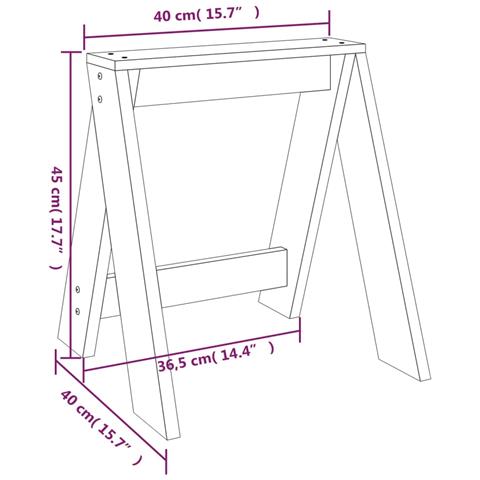 Sgabelli 2 Pz Miele 40x40x45 Cm In Legno Massello Di Pino - Foto 15