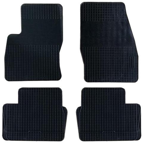 Set Da 4 Tappetini In Gomma Per Auto Compatibili Per Focus, Adatto A Tutte Le Stagioni, Nero, Sagomati Anteriori E Posteriori - Ka5584 - Foto 1