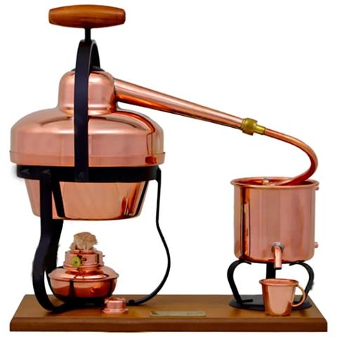 Alambicco, Distillatore Con Bruciatore Ad Alcool, 1,25l - Foto 2