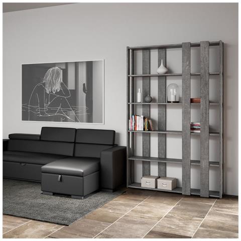 Libreria A Giorno Kato Small E Cemento - Foto 2