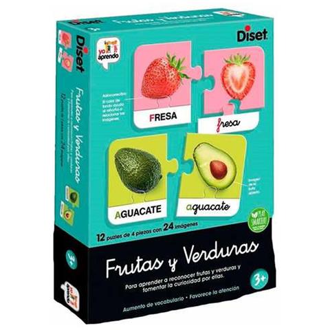 Gioco Educativo Yo Aprendo Frutas & Verduras Puzzle (es) - Foto 1