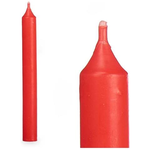 Set Di Candele Rosso 2 X 2 X 20 Cm (12 Unità) - Foto 4
