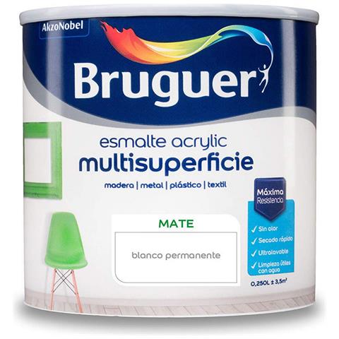 Smalto Acrilico 5160685 250 Ml Permanent White Mat - Foto 1
