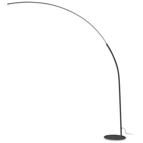 Piantana Da Terra Contemporanea Comet Metallo Nero Led 30w 3000k Ip20 - Foto 1