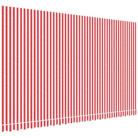 Tessuto Di Ricambio Per Tenda Strisce Rosse E Bianche 5x3 M - Foto 2