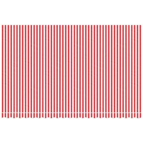 Tessuto Di Ricambio Per Tenda Strisce Rosse E Bianche 5x3 M - Foto 3