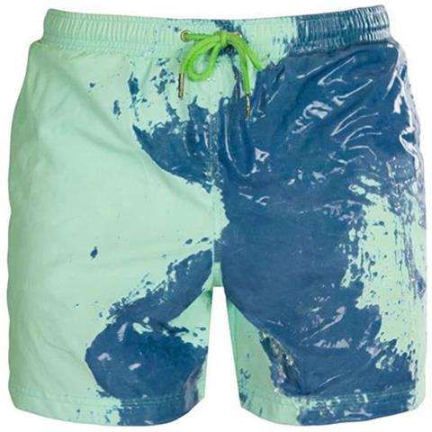 Costume Da Bagno Per Donna Pethuel Pantaloncini Da Uomo Yy-0512-170 Verde - Foto 1