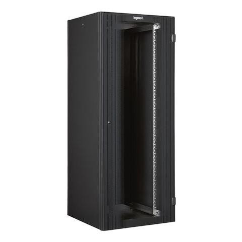 Armadio Rack Da Pavimento 33u 1626x600x600 Porta In Vetro 2 Montanti Anteriori Ral 7016 - Foto 1