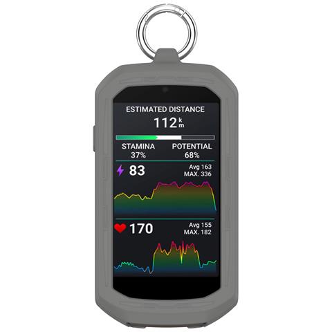Custodia In Silicone Garmin Edge 1050 Con Vestibilità Sicura Darkgrey - Foto 1