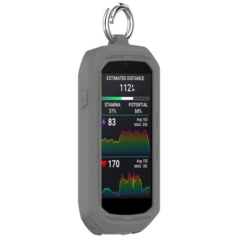 Custodia In Silicone Garmin Edge 1050 Con Vestibilità Sicura Darkgrey - Foto 2