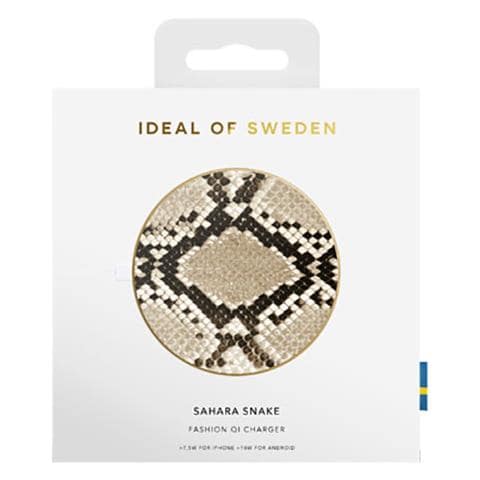 Caricatore Wireless Qi Per Smartphone /airpods 10w Modello Sahara Snake, Camouflage - Foto 3