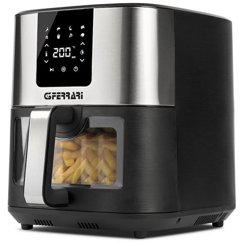 G3 Ferrari G10194 Friggitrice Ad Aria 1700 Watt 9 Lt 8 Programmi Inox Nero - Foto 1