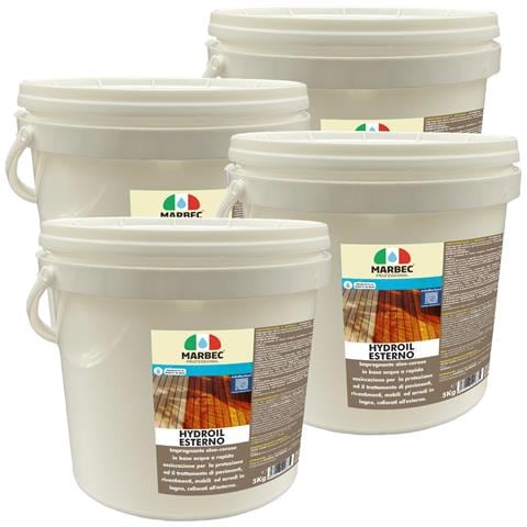 Hydroil Esterno 5kgx4pz - Impregnante Per Legno - Foto 1