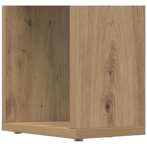 Libreria Rovere artigianale Legno ingegnerizzato 80 x 24 x 124 cm - Foto 9