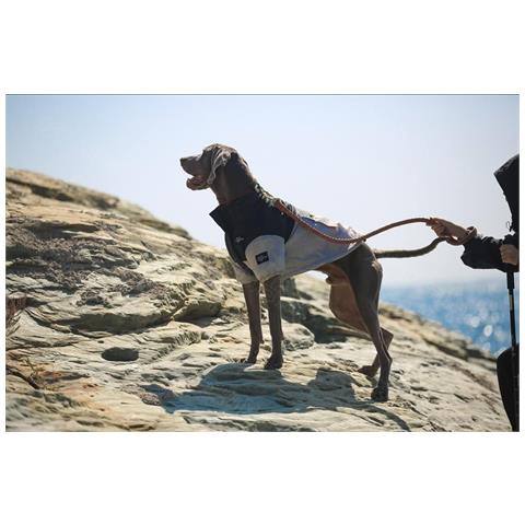 Caldo Giubbotto Invernale Per Cani Gilet Materiale Pile Grigio 3xl - Foto 4