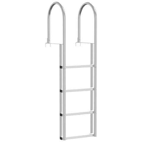 Scala da Molo Argento 45 x 11.5 x 162 cm Alluminio - Foto 1