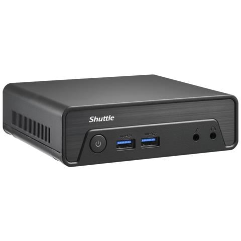 NE1010XA PC /stazione di lavoro Intel® N N100 8 GB DDR4-SDRAM 128 GB SSD Slim PC Mini PC Nero - Foto 2