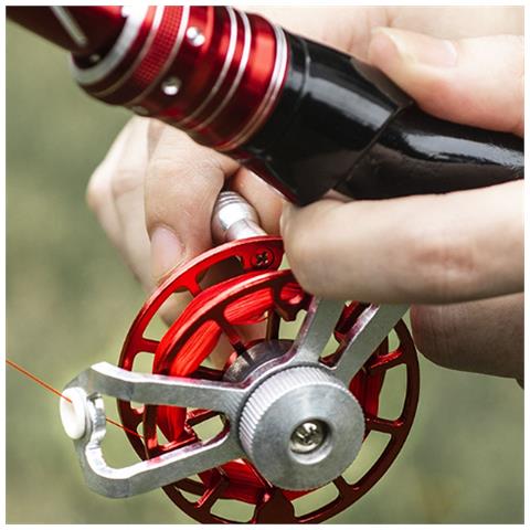 Mulinello Da Baitcasting Front Drop Full Metal Con Base - Leggero Mulinello Da Pesca In Lega Di Alluminio - Foto 5