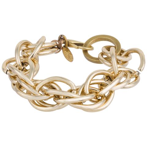 Bracciale Con Catena Multilink In Oro E Freccette - Foto 1