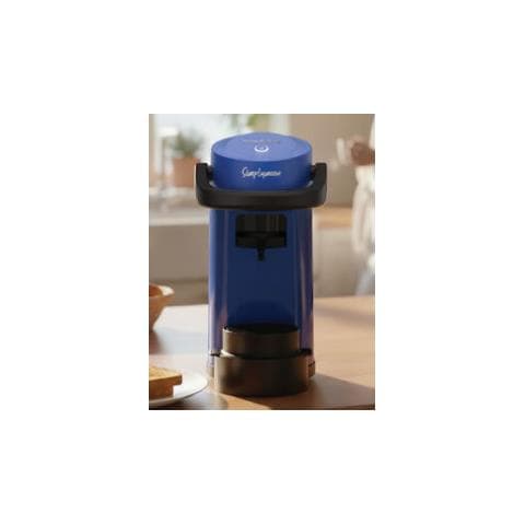 Simplymoon Macchina da Caffè a Cialde ESE 44mm - Multifunzione per Espresso, Infusi e Bevande Calde, Pressione 15 bar, Serbatoio 0.9L - Blu - Foto 4