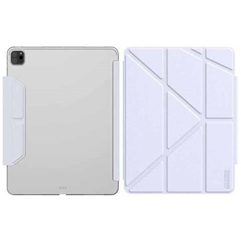 Cover per iPad Pro 13 (2024) - Pelle /PU, Blu, Anti-graffi - Foto 1