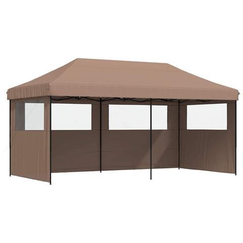 Tenda Party Marrone 292 x 580 x 315 cm Tessuto Oxford - Foto 1