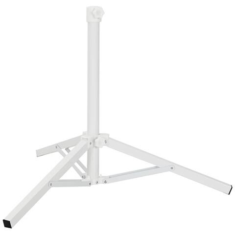 Supporto Parasol Bianco Acciaio for 25-32 mm Pole - Foto 1